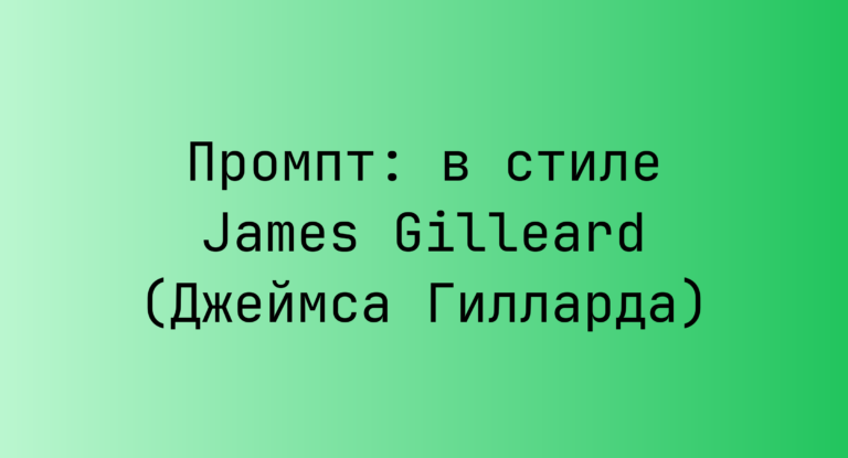 Промпт: в стиле James Gilleard (Джеймса Гилларда)