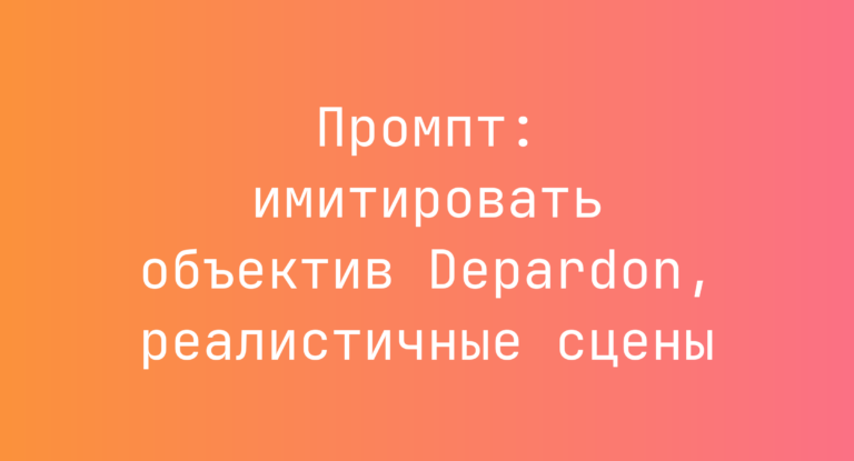 Промпт: имитировать объектив Depardon, реалистичные сцены