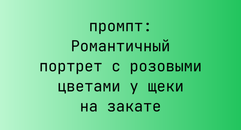 Романтичный портрет с розовыми цветами у щеки на закате