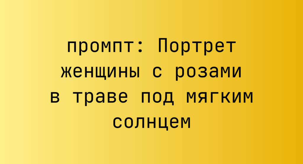 Портрет женщины с розами в траве под мягким солнцем