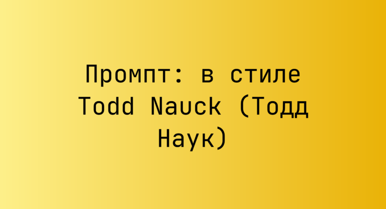 Промпт: в стиле Todd Nauck (Тодд Наук)