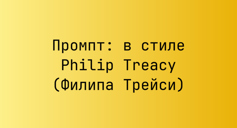 Промпт: в стиле Philip Treacy (Филипа Трейси)